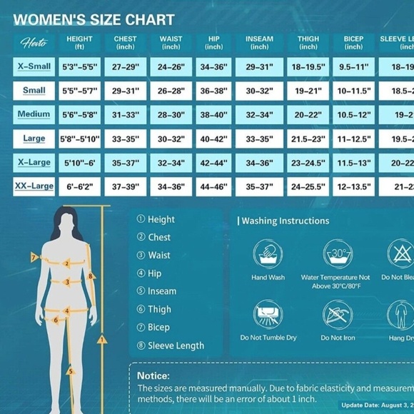 Hevto Wetsuits Guardian 3mm Neoprene Full Scuba Diving Suit - Picture 10 of 12